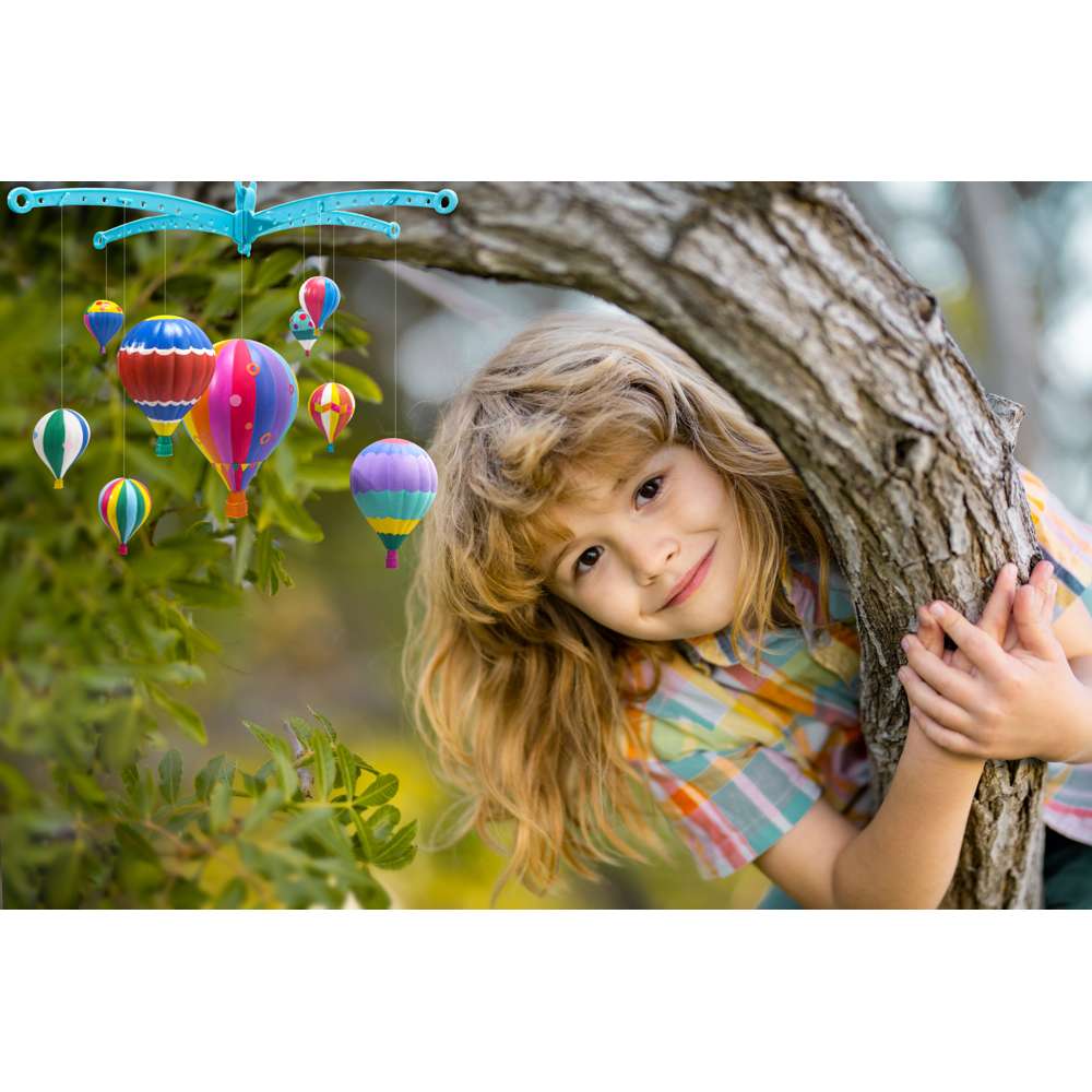 KidzMaker - Paint Your Own Hot Air Balloons Mobile