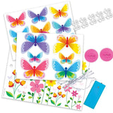 Kidzmaker - Glow 3D Butterfly Canvas
