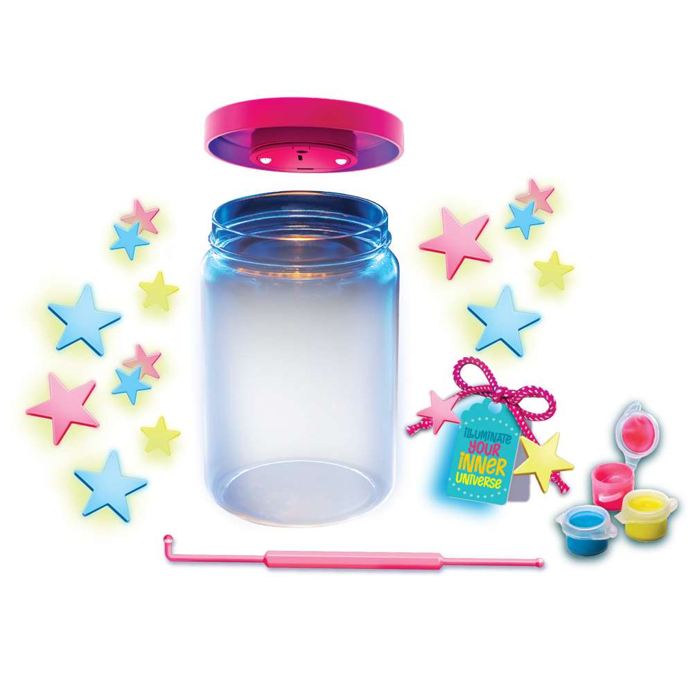 KidzMaker - Galaxy Glow Jar