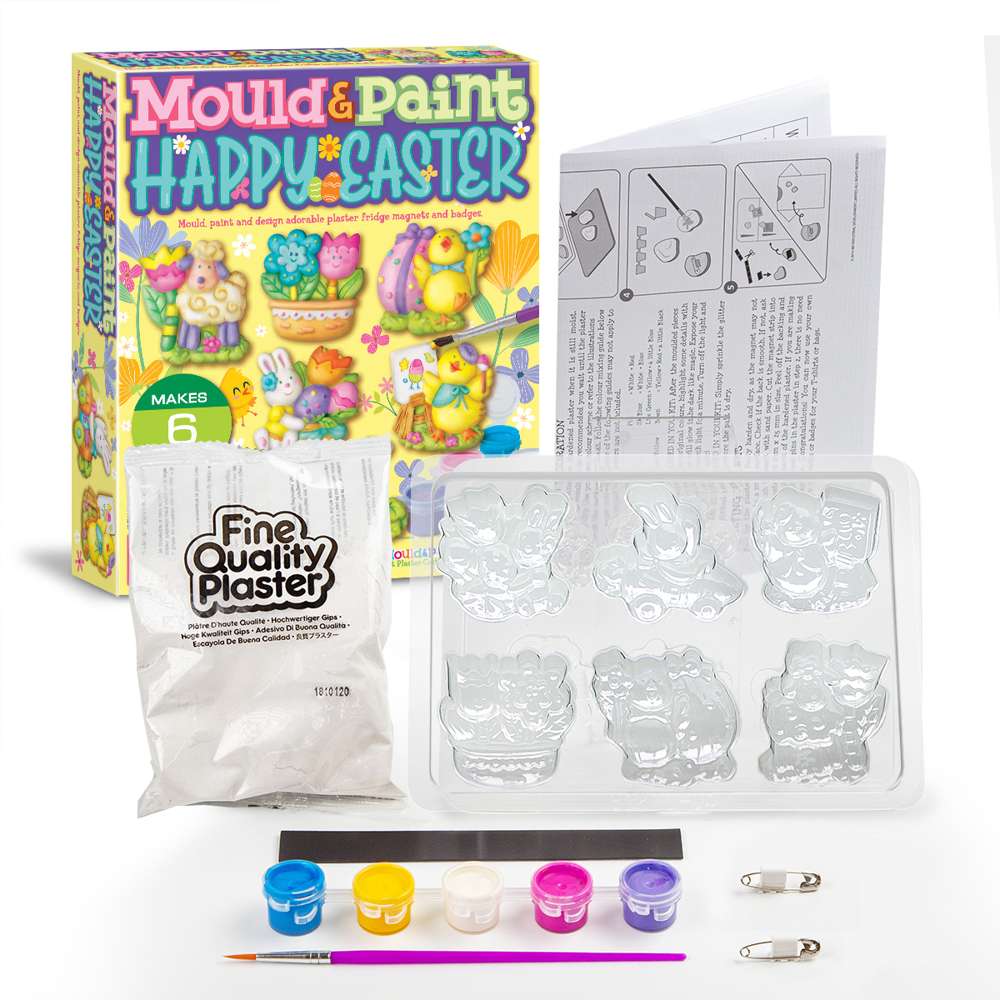 Mould & Paint Happy Easter