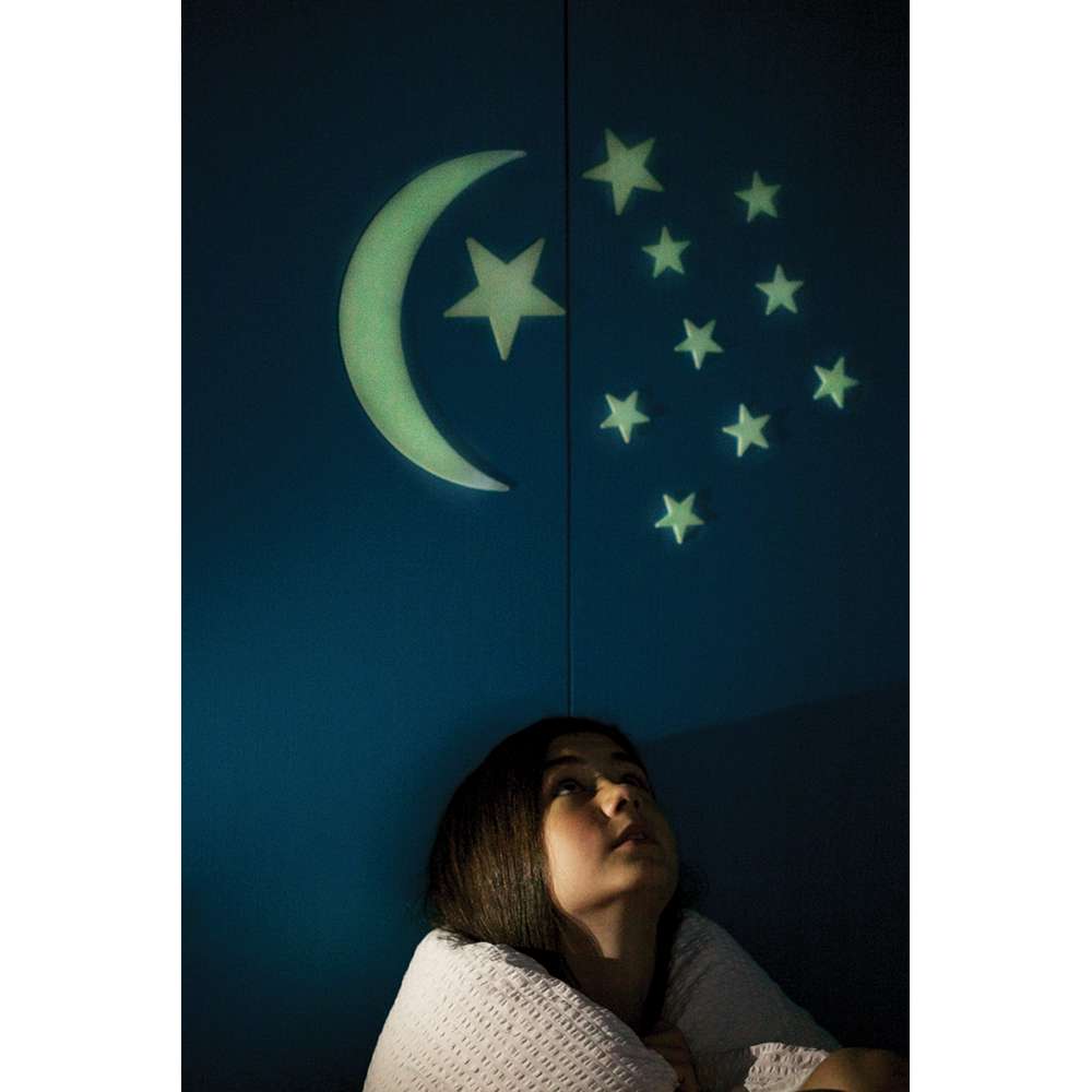 Glow-In-The-Dark Moon & Stars