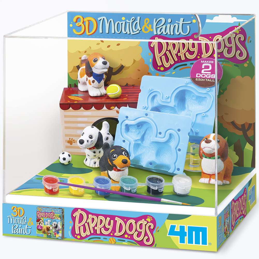 Demo Display/3D Mould & Paint/Puppy Dogs