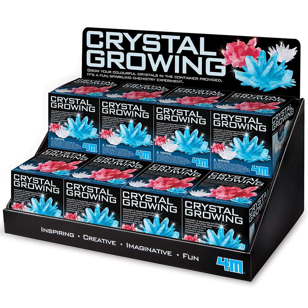 Display Dumpbin Crystal Growing