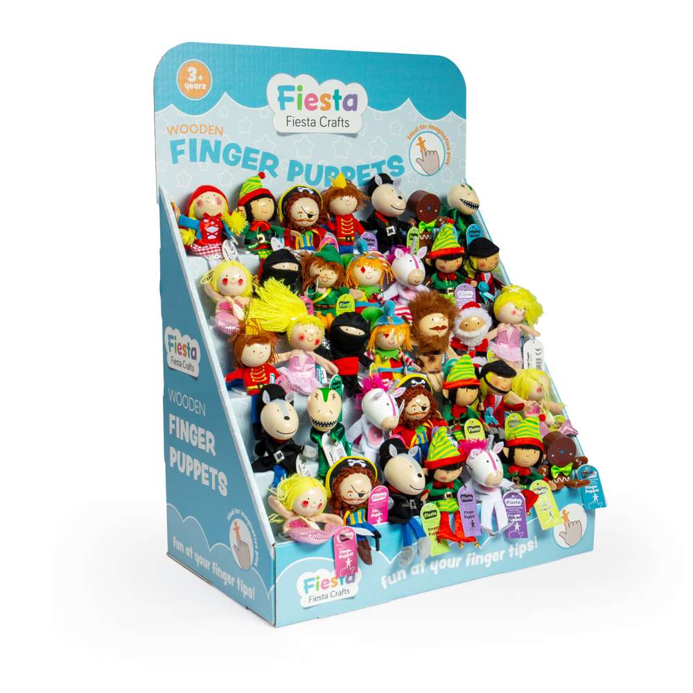 Fiesta Crafts Finger Puppet CDU