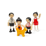 East Asian Family Dolls