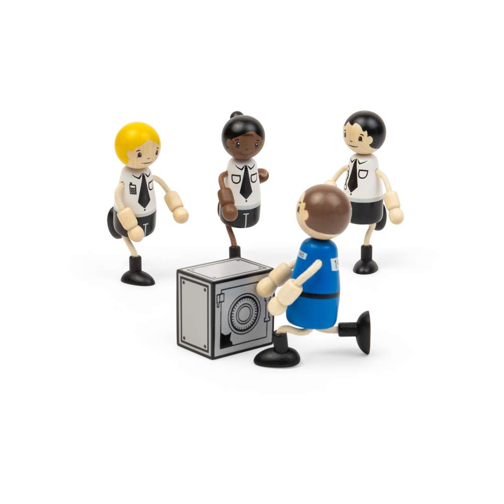 Police Officer and Prisoner Dolls