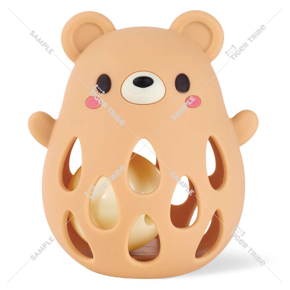 Silicone Rattle - Bear