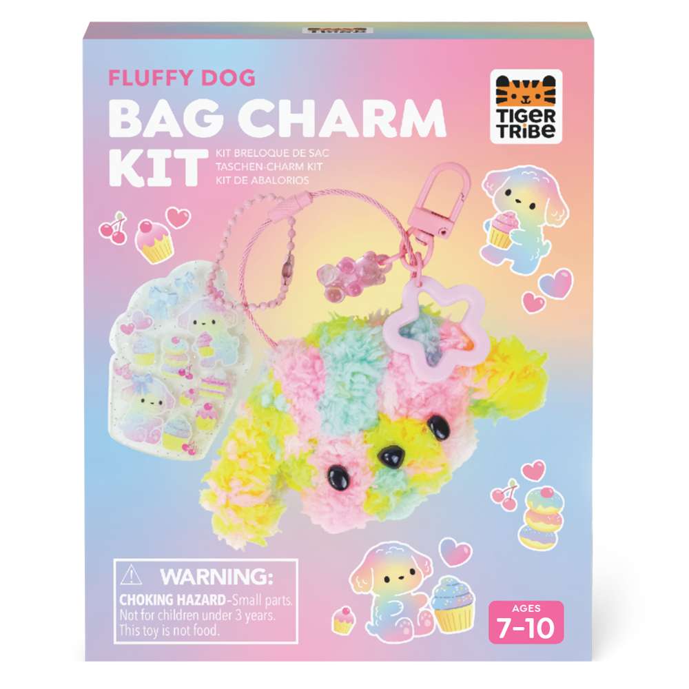 Bag Charm Kit - Fluffy Dog