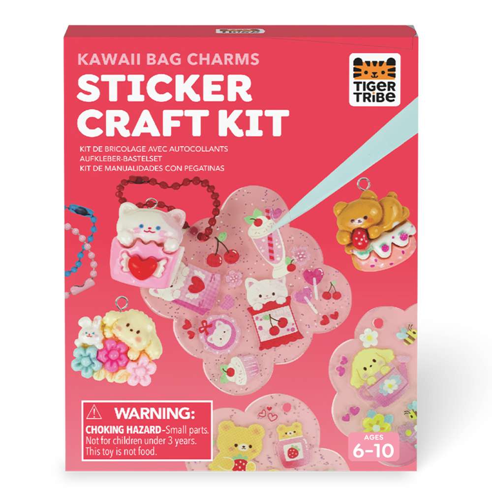 Sticker Craft Kit - Kawaii Bag Charms