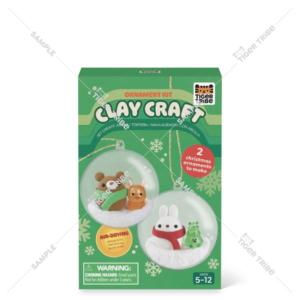 Bauble Craft Kit - Bear & Bunny