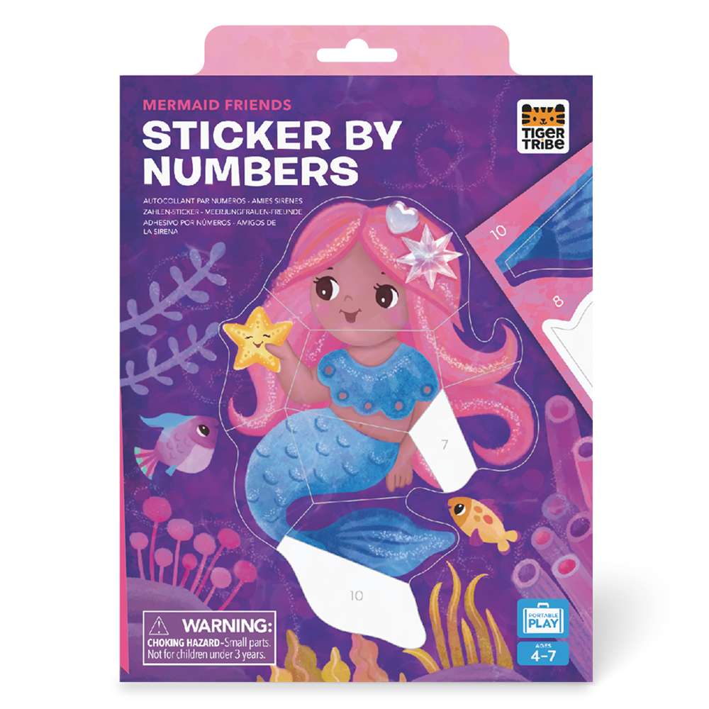 Sticker By Numbers - Mermaid Friends