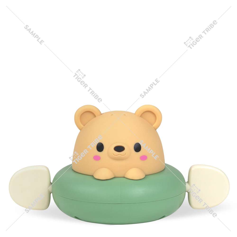 Bath Paddle Boat - Bear