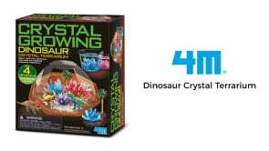 Crystal Growing - Dino Crystal Terrarium