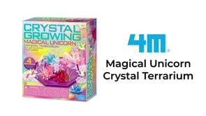 Crystal Growing - Magical Unicorn Crystal Terrarium