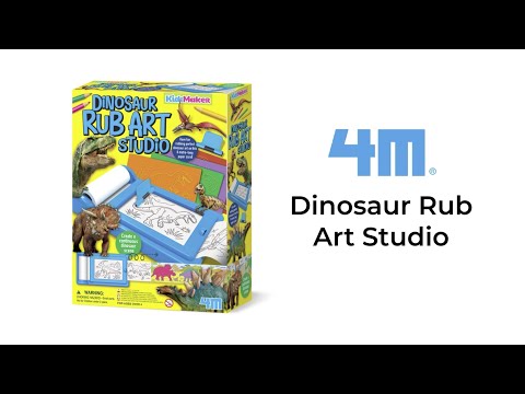 KidzMaker - Dinosaur Rub Art Studio