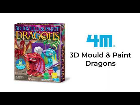 Mould & Paint - 3D Dragons