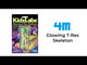 Kidzlabs - Glowing T-Rex Skeleton