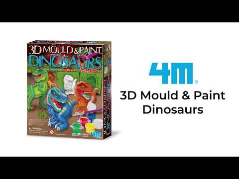 Mould & Paint - 3D Dinosaurs