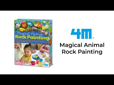 KidzMaker - Magical Animal Rock Painting
