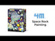 KidzMaker - Glow In The Dark - Space Rock Painting