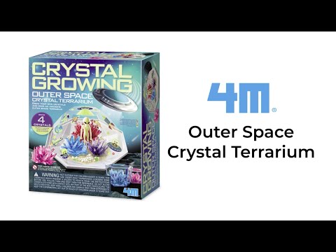 Crystal Growing - Outer Space Crystal Terrarium