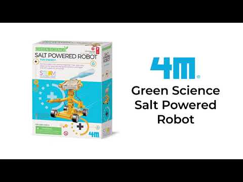 4M Green Science Salt-Powered Robot STEM Learning Kit