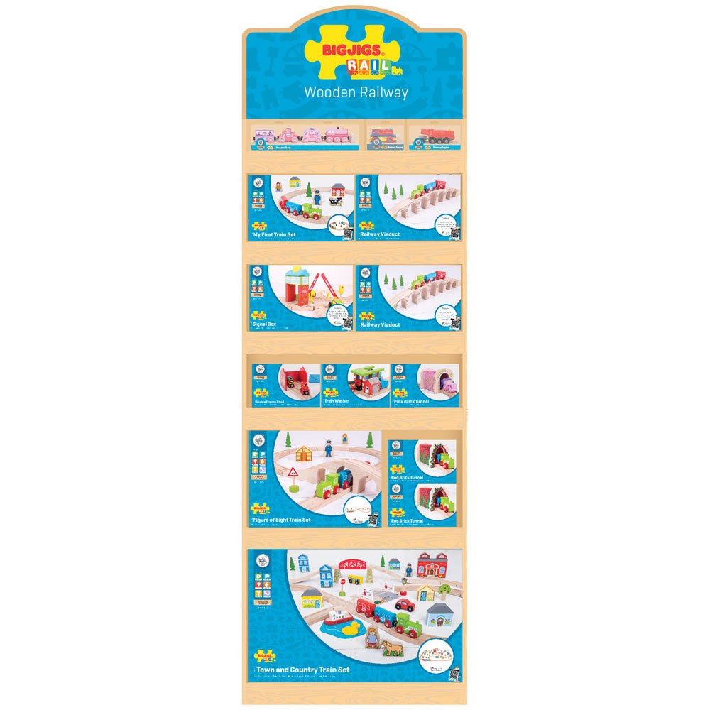 Bigjigs Rail 2ft Planogram