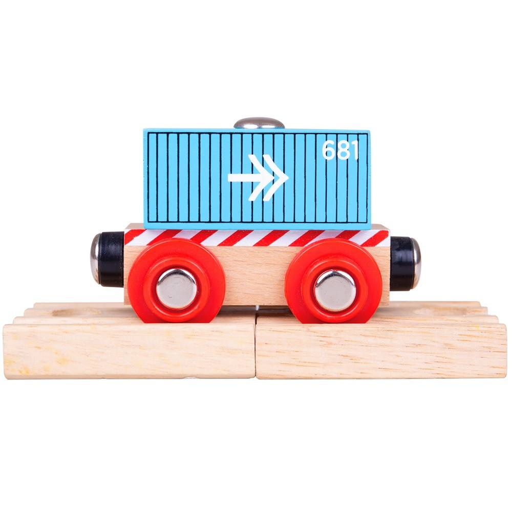Container Wagon - Blue (4)